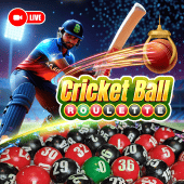 Cricket Ball Roulette PT Gameplay live dealer wheel