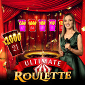 Ultimate Roulette wheel on PT Gameplay casino lobby
